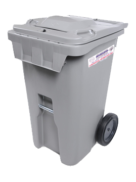 Large Wheeled Bin for Documents to be Shredded